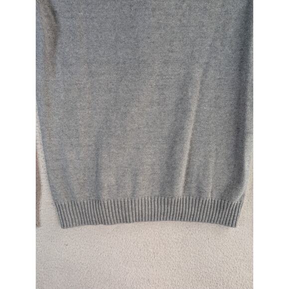 NEW Croft & Barrow Cardigan Mens Large Gray Signature Sweater Grandpa - Picture 15 of 16